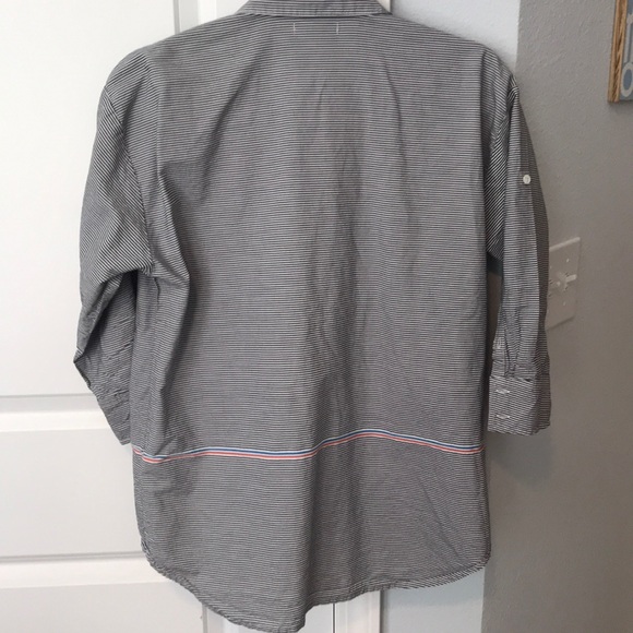 J. Crew women’s pin stripe blouse - Picture 4 of 6